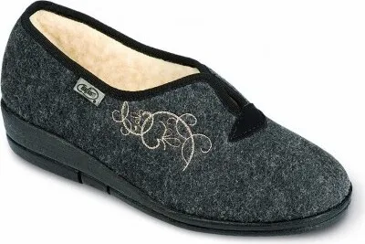 Produktbild von Damen Hausschuhe Befado 940D357 warm Grau