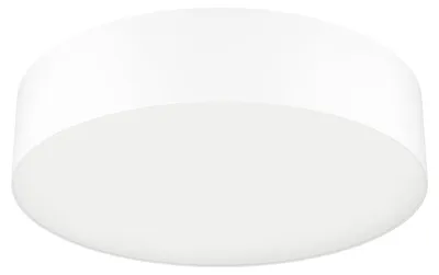 Image de EGLO connect.z Smart Home Plafonnier LED Romao-Z, ZigBee, application etvocale Alexa, couleur de lumière réglable (blanc chaud-blanc froid), RGB, intensité variable, plafonnier textile blanc