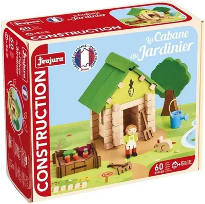 Image de Jeu de construction Jeujura La cabane du jardinier