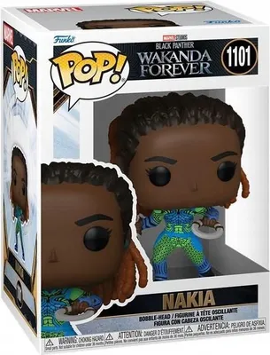 Imagen del producto de Funko POP Marvel: Black Panther, Wakanda Forever - Nakia