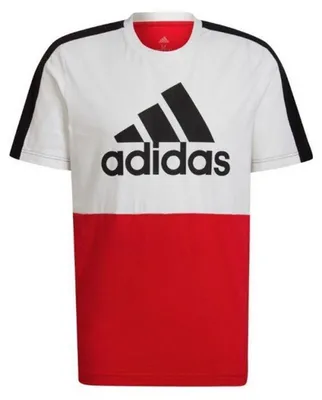 Obrázek produktu pro Adidas - Pánské tričko „Essentials“ PP4226 (S) (bílé/červené)