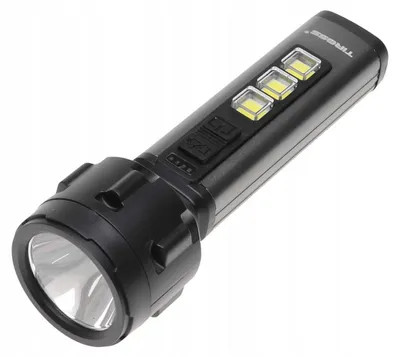 Zdjęcie produktu dla LATARKA Akumulatorowa Ładowana Lampka 180lm 3W LED 1W COB 2201
