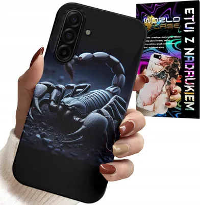 Image de Etui Do Samsung Galaxy A37 5G - Skorpion, Skorpiony + Folia Hydrożelowa