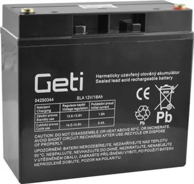 Produktbild von Bleibatterie 12V 18Ah GETI