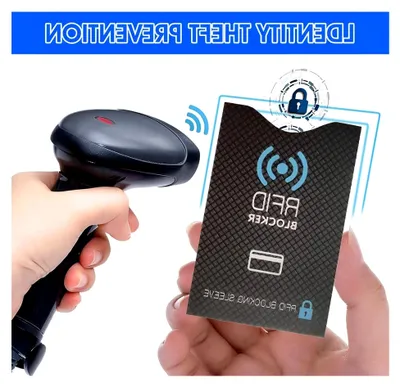 Produktbild von 10 Stück RFID Blocker Kartenhülle, NFC Schutzhülle aus Kupferdruckpapier, RFID-Schutz Hüllen für EC-Karte Kreditkarte Bankkarte