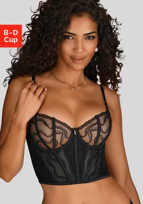 Produktbild von LASCANA Corsage schwarz Größe 75 Cup C