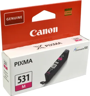 Produktbild von Canon CLI-531 M, Magenta, 1 Stück(e), 475 Seiten, Einzelpackung