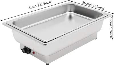 Immagine prodotto di Scaldavivande, acciaio inossidabile 304, sistema di riscaldamento elettrico, 9 L