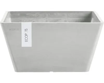 Image de Pot de fleurs Ecopots Berlin 40 - L 41 cm x l 41 cm x H 18 cm - Intérieur et extérieur