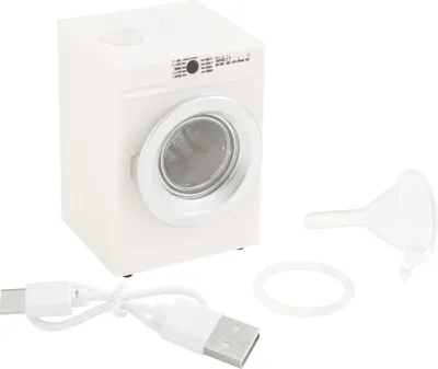 Produktbild von HobbyFun Miniatur Waschmaschine Modellbau 5.1 x 4.6 x 7.0 cm Puppenstube Deko
