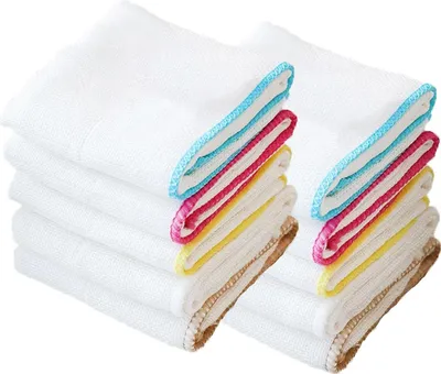 Produktbild von 10 Stück Bambus-Geschirrtücher (30 x 30 cm) – umweltfreundlich und maschinenwaschbar
