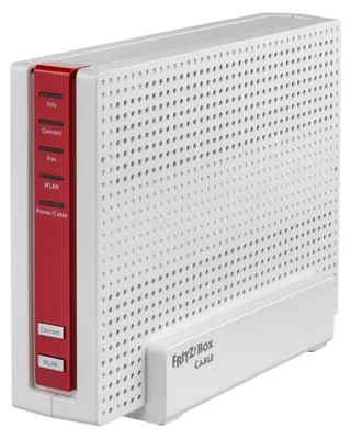 Produktbild von AVM FRITZ!Box 6690 Cable (DOCSIS 3.1-Kabel-Modem, 4x4 Wi-Fi 6 (WLAN AX) 4.800 MBit/s (5 GHz) + 1.200 MBit/s (2,4 GHz), 1x 2,5-Gigabit-LAN, USB 3.0)