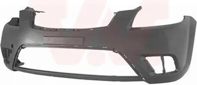 Produktbild von VAN WEZEL Stoßstange Stoßfänger für KIA RIO II (JB) Grundiert Glatt Schwarz 8318574