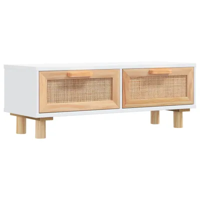 Obrázok produktu pre Konferenčný stolík biely 80x40x30 cm spracov. drevo a borovica
