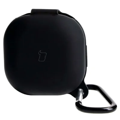 Produktbild von Schutzhülle für Galaxy Buds Live / Pro / Buds2 / Buds2 Pro, Bizon Case Headphone Silicone, Schwarz