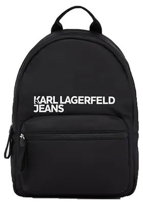 Obrázek produktu pro KARL LAGERFELD JEANS, dámský batoh z nylonu, černý, univerzální velikost