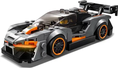Produktbild von LEGO 75892 Speed Champions McLaren Senna Rennwagen, Bauset mit Rennfahrer-Minifigur, Forza Horizon 4 Erweiterungsset