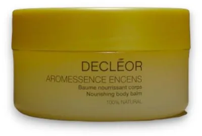 Obrázek produktu pro Decleor Aromessence Encens, výživný tělový balzám s bambuckým máslem, 125 ml *Vzorek