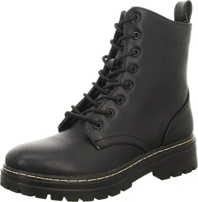 Produktbild von living UPDATED Damen-Schnürstiefelette leicht gefüttert Schwarz , Farbe:schwarz, EU Größe:41