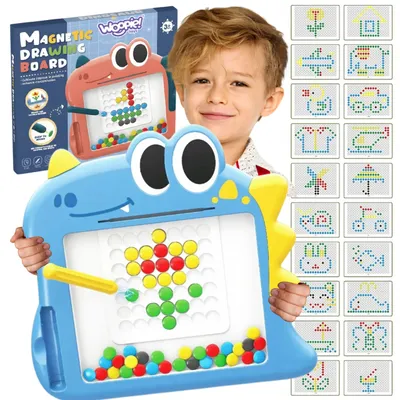 Obrázok produktu pre WOOPIE Magnetická tabuľa pre deti Montessori MagPad Dinosaurus