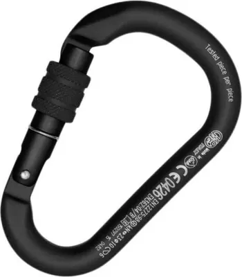Image de Kong Italy H.m.snapik Screw Sleeve Mousqueton Noir Noir One Size