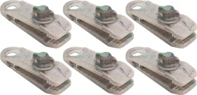 Produktbild von 6PCS -TARP -Clips Klemme Klemmsklemme Griffzelt -Befestigungshalter für Markise -Baldachin