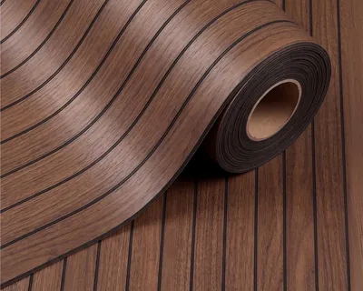 Obrázek produktu pro Samolepicí 3D nástěnný panel OŘECH TMAVÝ Dekorativní nástěnný panel 60 x 280 cm | Moderní obložení stěn