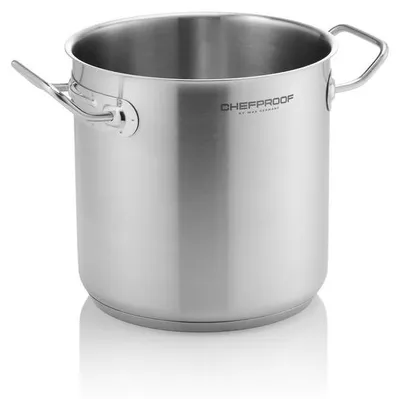 Produktbild von Suppentopf + Deckel Chefproof, Ø 20 cm, 6 ltr., Chromnickelstahl 18/10