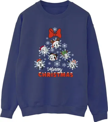Obrázok produktu pre Disney - Dámska mikina "Mickey Mouse and Friends" BI29363 (XL) (námornícka modrá)