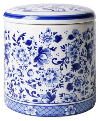 Heinen Delfts Blauw – Vorratsdose Blumen – Bild 1