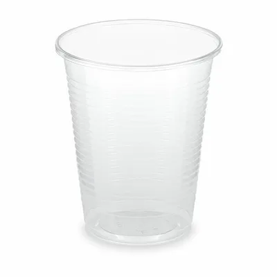 Produktbild von 100x  Trinkbecher klar 180 ml 0,18 l aus Biokunststoff PLA  ø 70mm