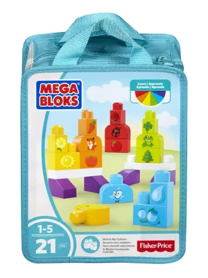 Produktbild von Mega Bloks Thementasche Farbenspaß