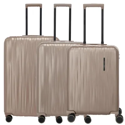 Produktbild von Travelite BARBARA Novelty - 4-Rollen-Trolley-Set 3 tlg. (satin nude)