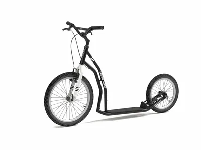 Produktbild von Scooter Yedoo Three Y40 Tretroller mit Luftreifen 20/16 Schwarz