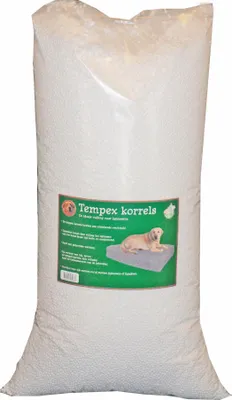 Productafbeelding van Tempexkorrels zak a 35 liter Slaapplezier Gebr. de Boon