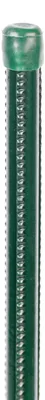 Image de Alberts 854331 Tige universelle, surface striée, gainée de plastique vert, longueur 1750 mm, Ø de poteau 12 mm, set de 25 pièces