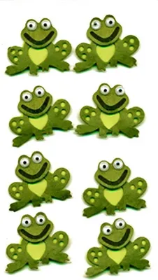 Produktbild von Handmade Wackelaugen Frosch