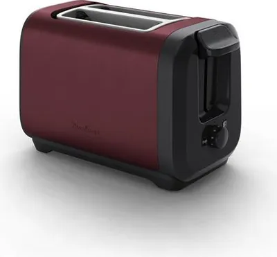 Produktbild von Moulinex LT5S05E0, 2 Scheibe(n), Schwarz, Rot, Edelstahl, Niveau, Drehregler, 1300 W, 313 mm