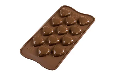 Immagine prodotto di stampo in silicone 3D per cioccolato - Cuore