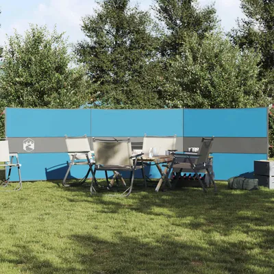 Imagen del producto de Maison Exclusive - Protector para camping, color azul, 490 x 123 cm, impermeable