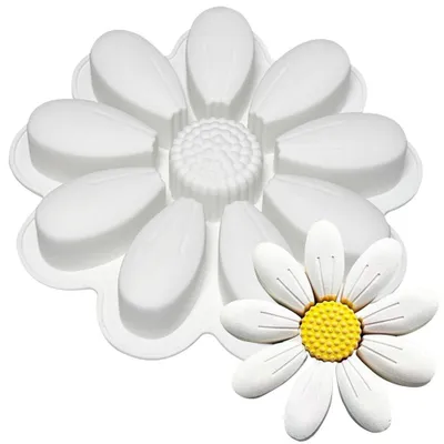 Produktbild von Silikon-Backformen in Sonnenblumendesign