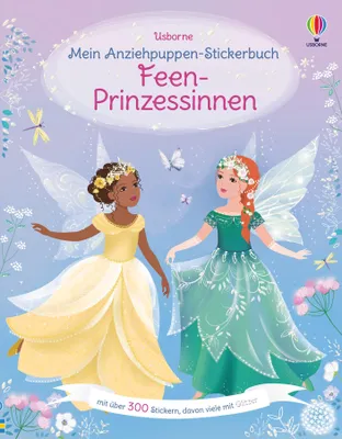 Produktbild von Mein Anziehpuppen-Stickerbuch: Feen-Prinzessinnen