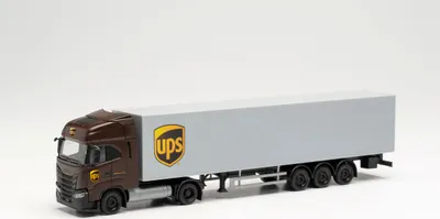 Produktbild von Herpa LKW Iveco S-Way LNG Koffer-Sz UPS 315036