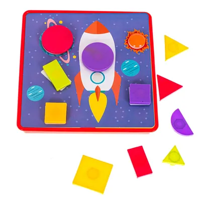 Image de Puzzle éducatif géométrique, KX6619