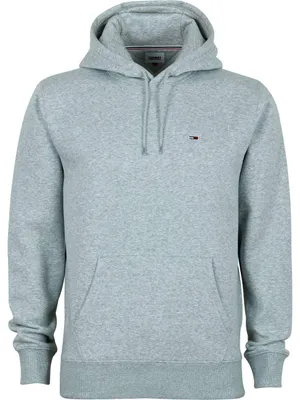 Produktbild von Tommy Jeans Herren Hoodie TJM Regular mit Kapuze, Grau (Light Grey Heather), XXS