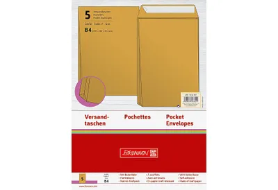 Produktbild von Brunnen 10-53 457, B4 (250 x 353 mm), Braun, B4 (250 x 353 mm), 130 g/m², ISO 269, 250 mm