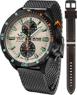 Produktbild von Vostok Europe 6S11-320C677B schwarz Uhr