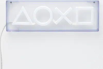 Obrázok produktu pre Paladone Playstation LED Neon Light, LED polica, Biela, Tvrdo, LED, Multi, USB