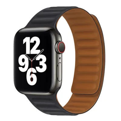 Produktbild von Techsuit Uhrenarmband (W035) – Apple Watch 1/2/3/4/5/6/7/8/SE/SE 2/Ultra (42/44/45/49 mm) – schwarz
