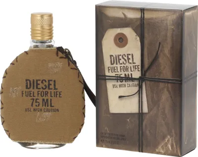 Produktbild von DIESEL Fuel For Life 75 ml, Männer, 75 ml, Nicht nachfüllbare Flasche, Anis, Grapefruit, Lavendel, Himbeere, Heliotrop (Blume)